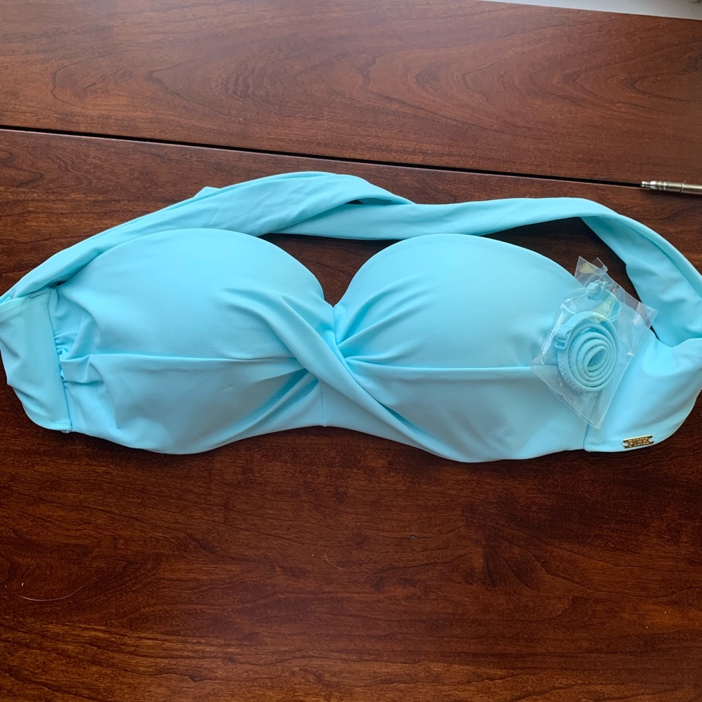 PINK by Victoria’s Secret Seafoam Green bikini top